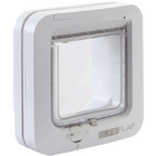 Bild: SureFlap Mikrochip Katzenklappe weiß